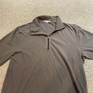 James Perse Long Sleeve Zip Up